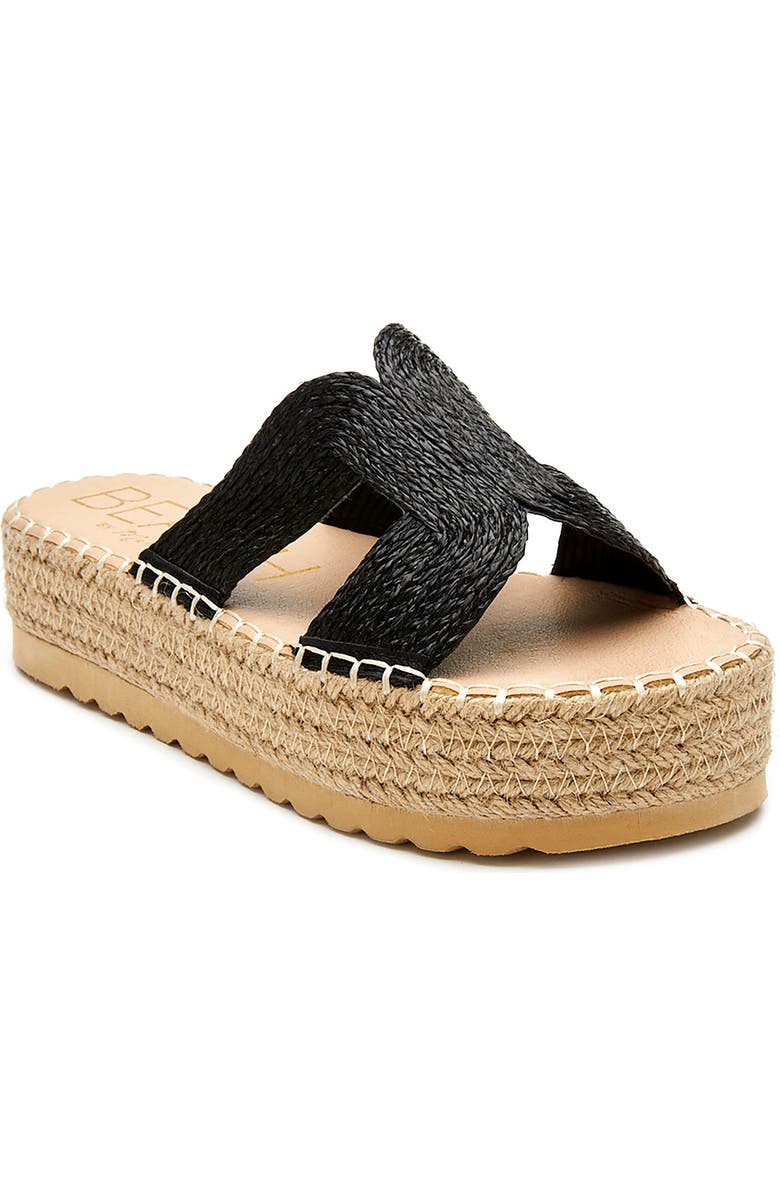 Coconuts by Matisse Cool Off Espadrille Platform Slide Sandal, Main, color,