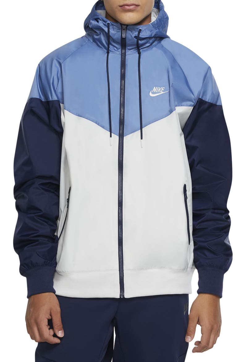 Sportswear Windrunner Jacket, Main, color, PHOTON DUST/ STONE BLUE
