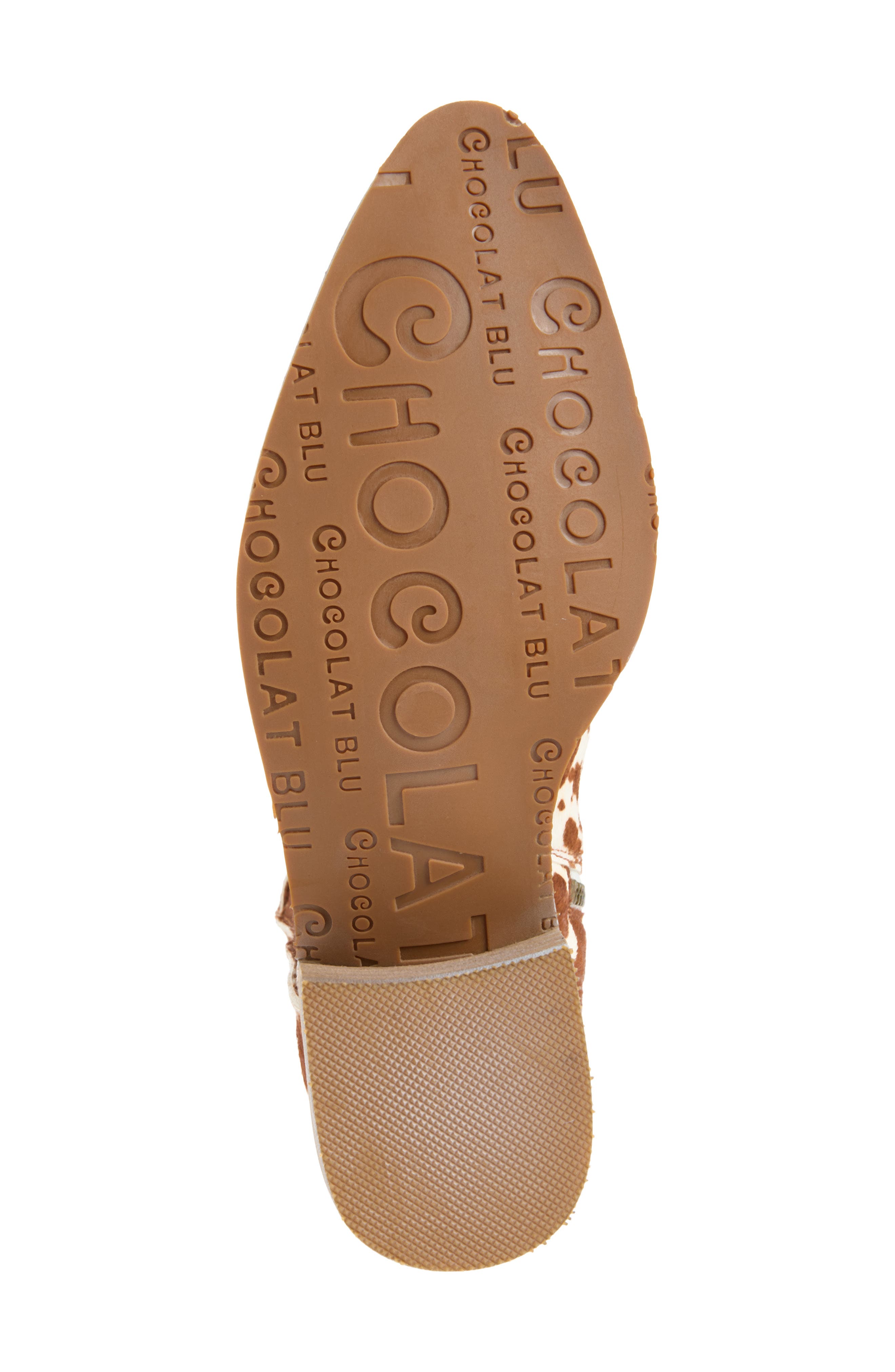 Kelcy Leather Boot, Alternate, color, WHITE BROWN CALF HAIR