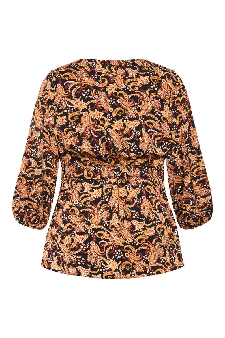 Makayla Print Top, Alternate, color, PAISLEY