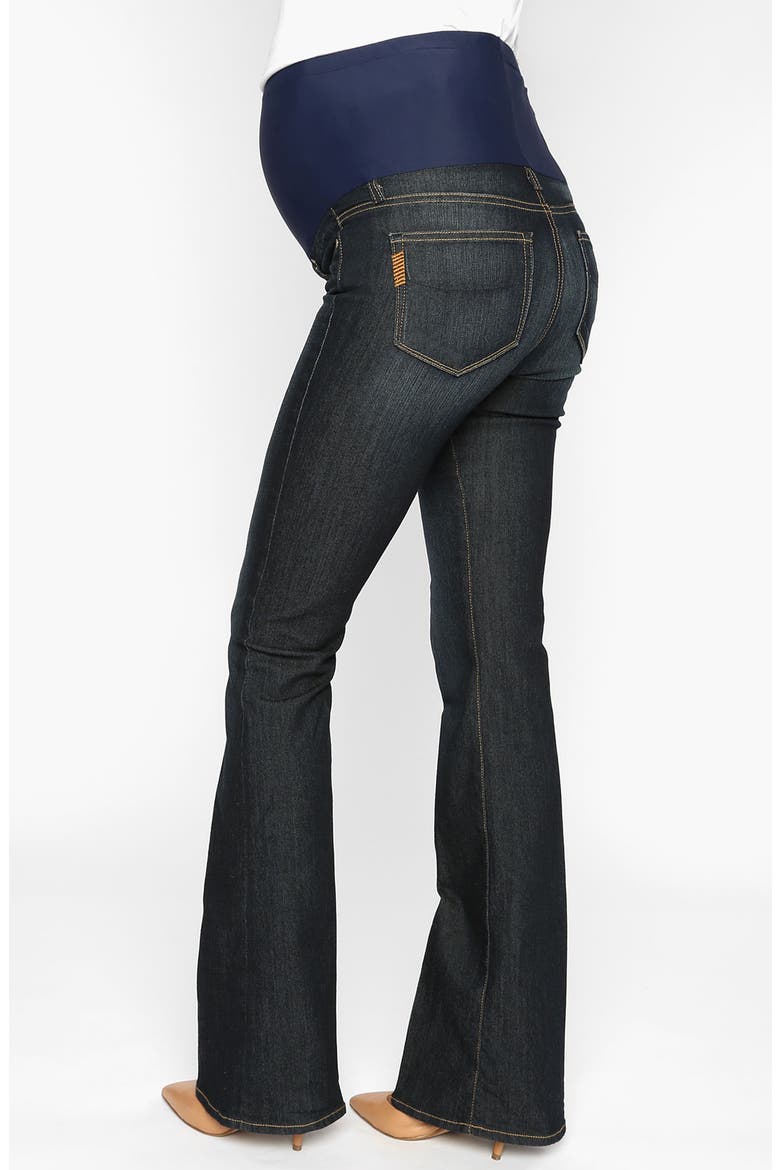 Denim 'Skyline' Maternity Bootcut Jeans, Alternate, color, CARSON