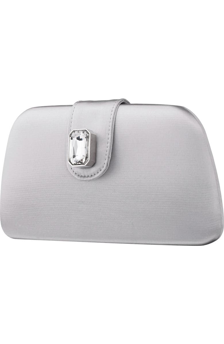 Nina Danni Clutch, Alternate, color, Silver