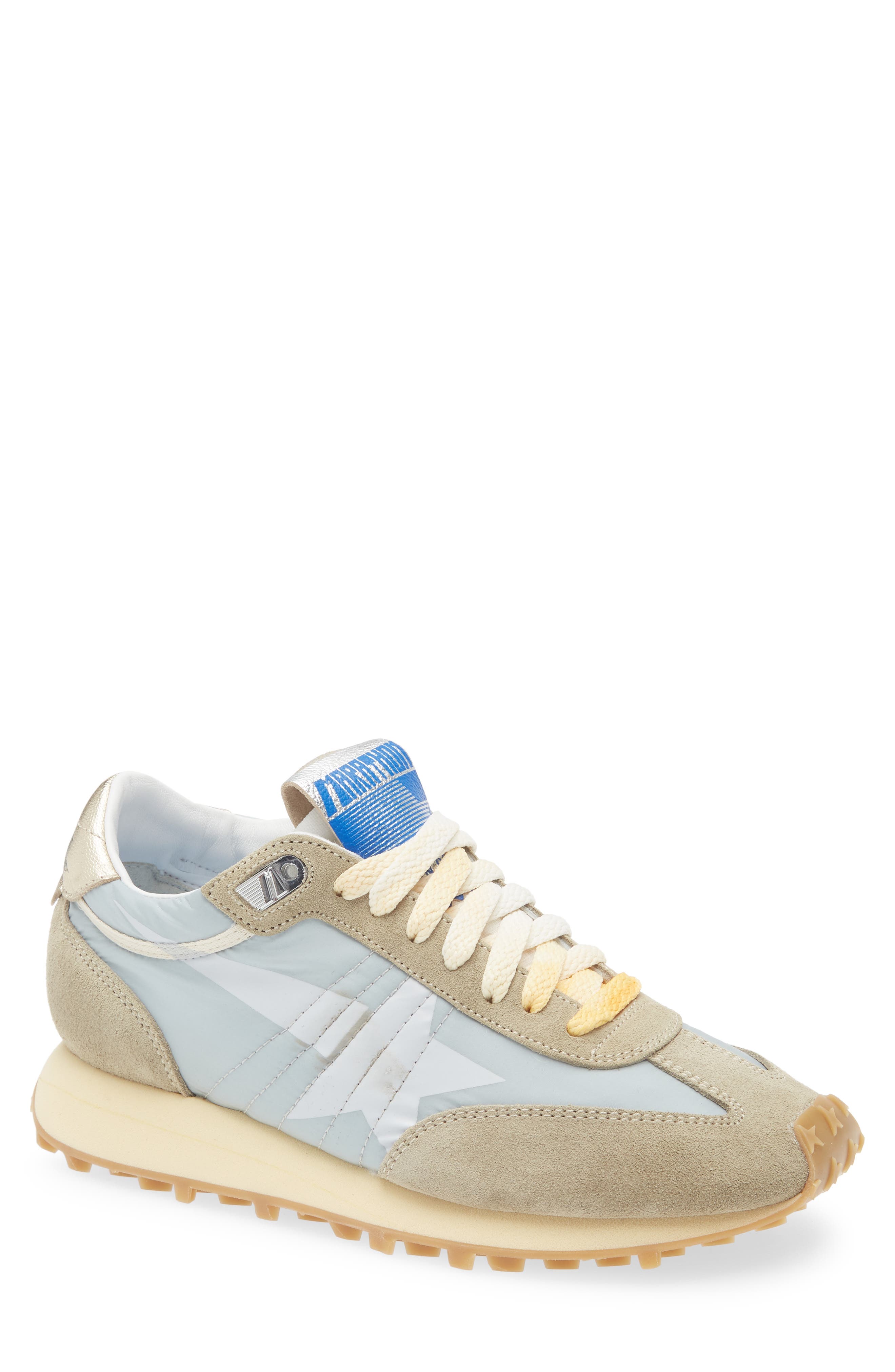 Golden Goose Running Marathon Sneaker, Main, color, Blue/ Ice/ White/ Platinum