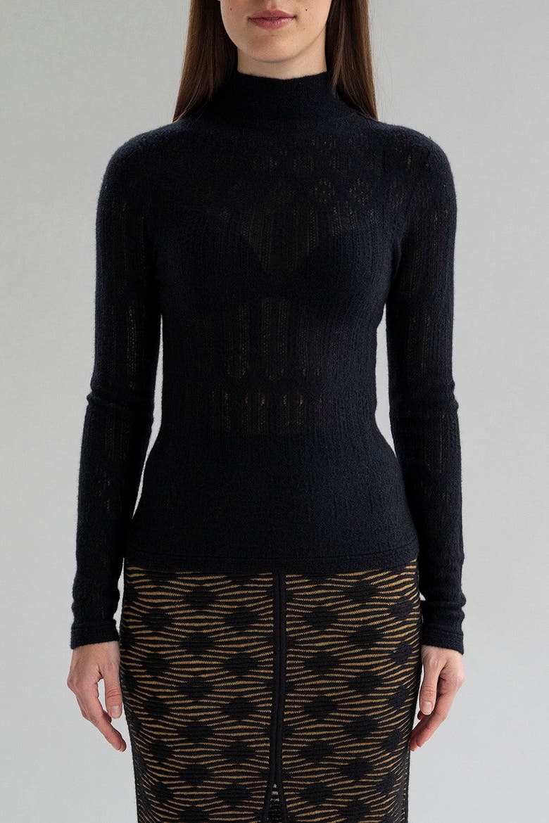 Elise Pullover, Main, color, BLACK
