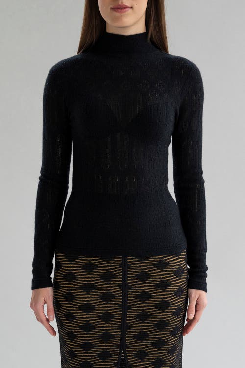 Sskein Elise Pullover In Black