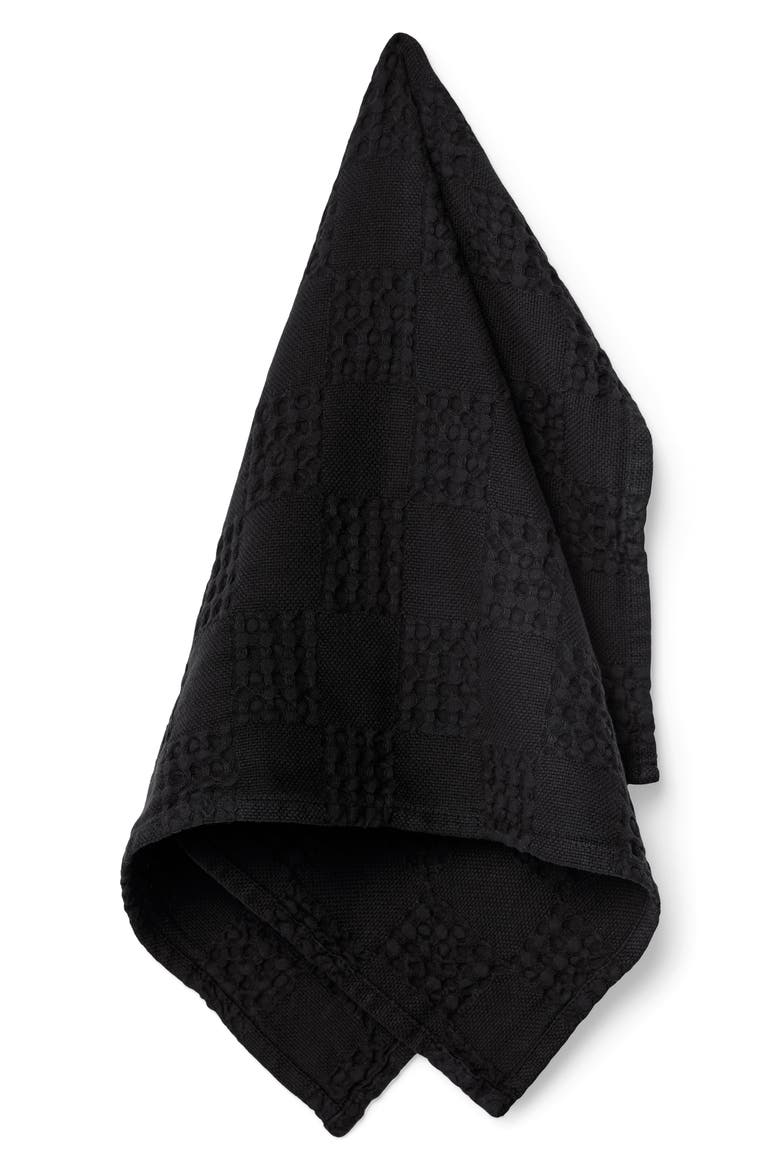 Stracchio Set of 2 Kitchen Towels, Alternate, color, BLACK
