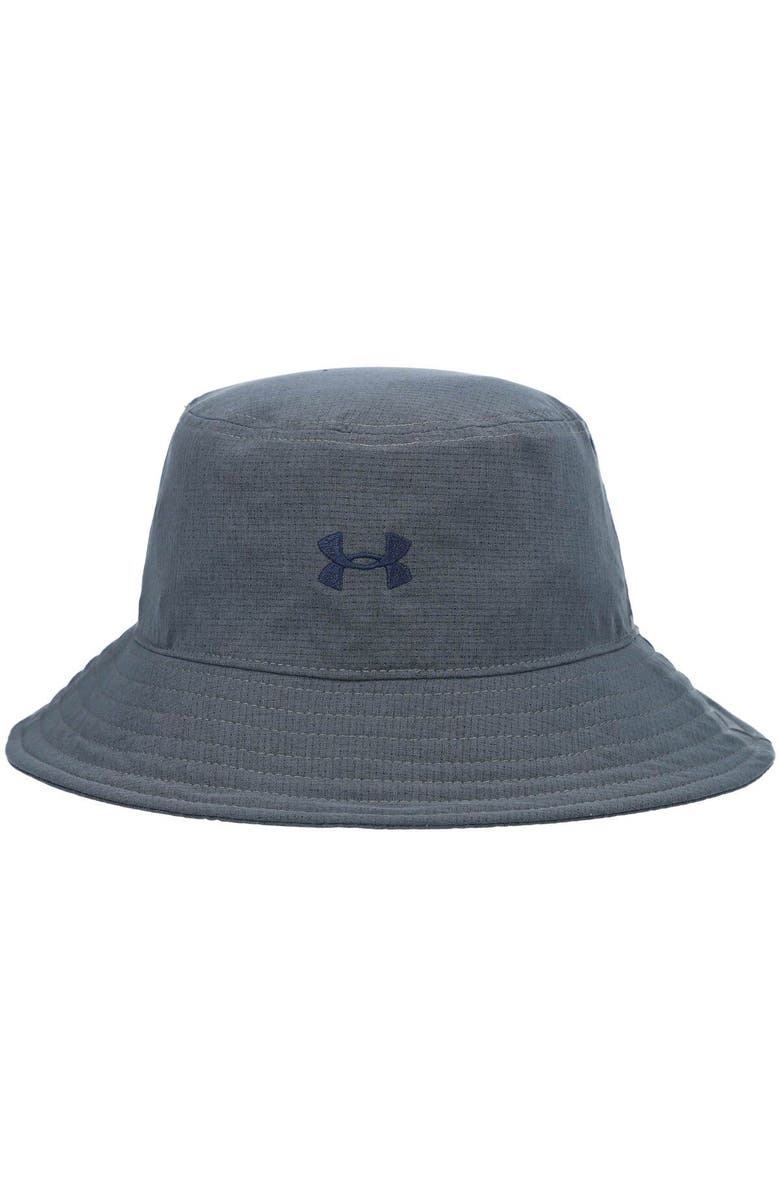 Under Armour Men's Under Armour Gray Auburn Tigers Iso-Chill Performance Bucket Hat, Alternate, color,