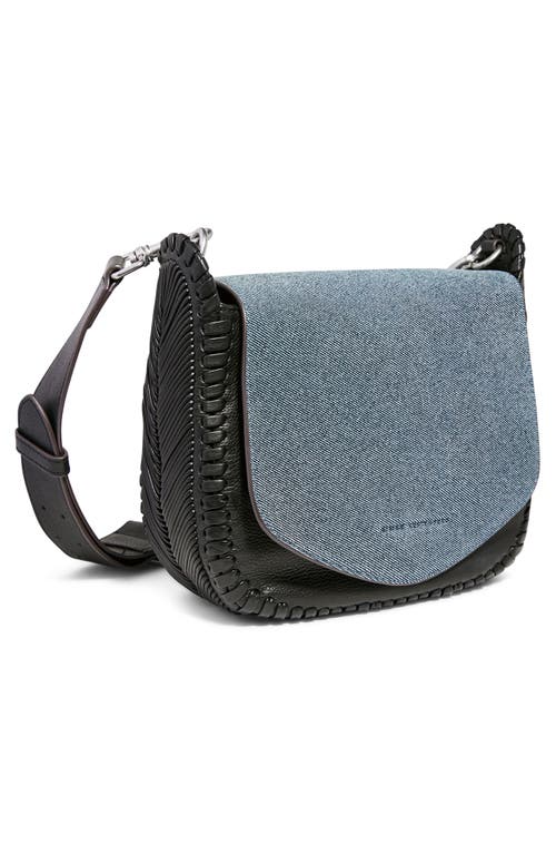 Aimee Kestenberg All For Love Leather Crossbody Bag In Denim Leather
