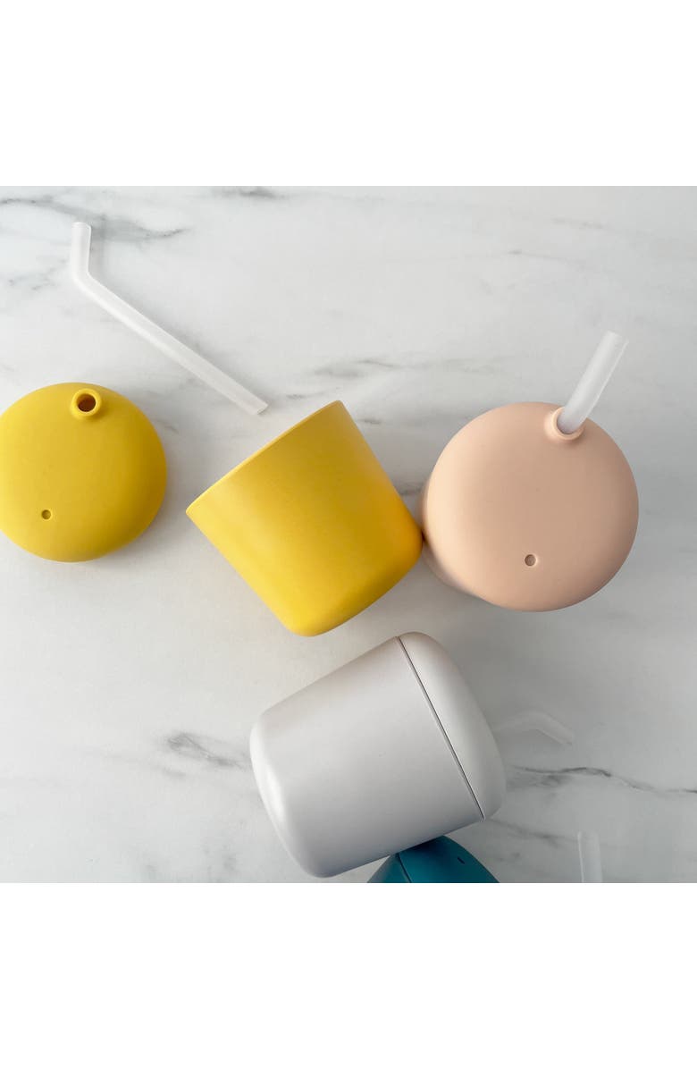EKOBO Sippy Cup with Straw, Alternate, color, Lemon