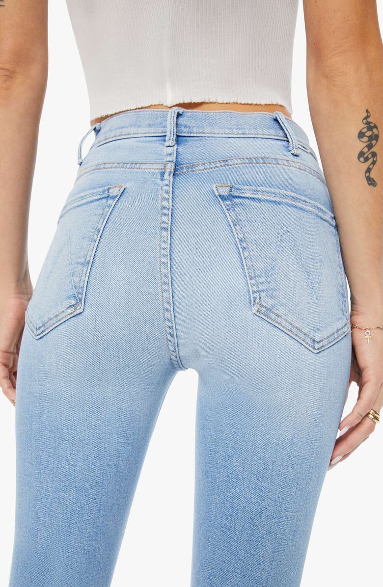 MOTHER The Hustler Frayed Ankle Jeans, Alternate, color, Limited Editon