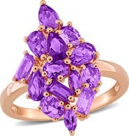 DELMAR Amethyst Cluster Ring
