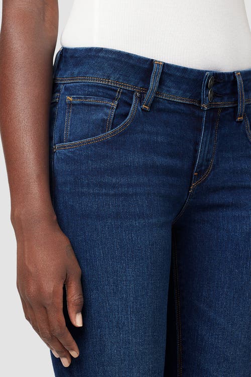 Hudson Jeans Beth Mid-rise Baby Boot In Obscurity