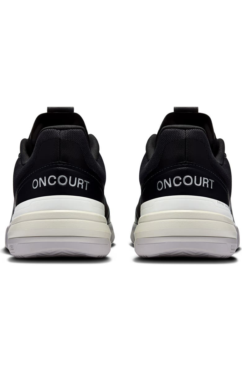 On The Roger ADV Pro Clay Tennis Shoe, Alternate, color, Black/ White