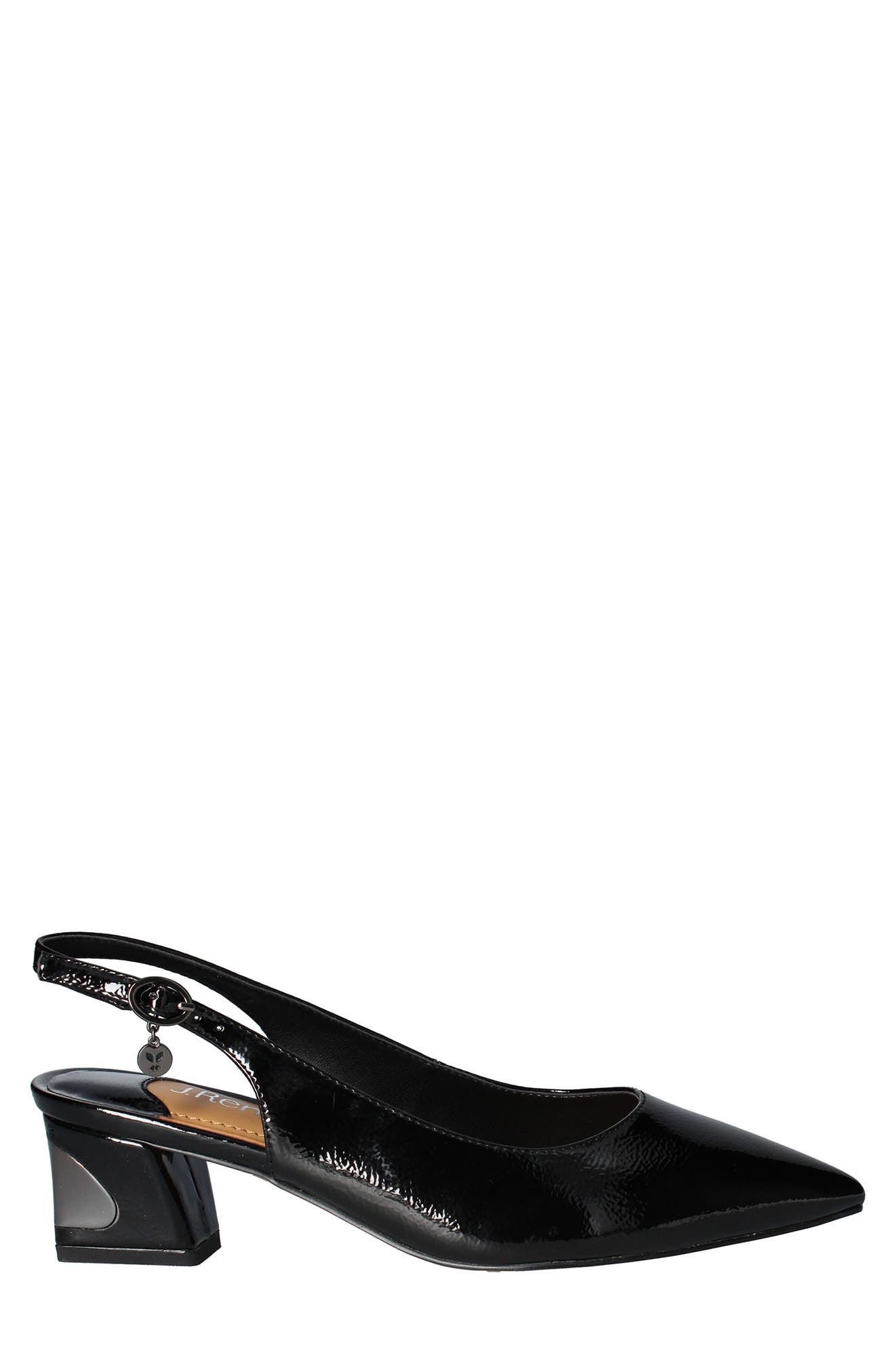 J. Reneé J.Renée Shayanne Slingback Pointed Toe Pump, Alternate, color, Black