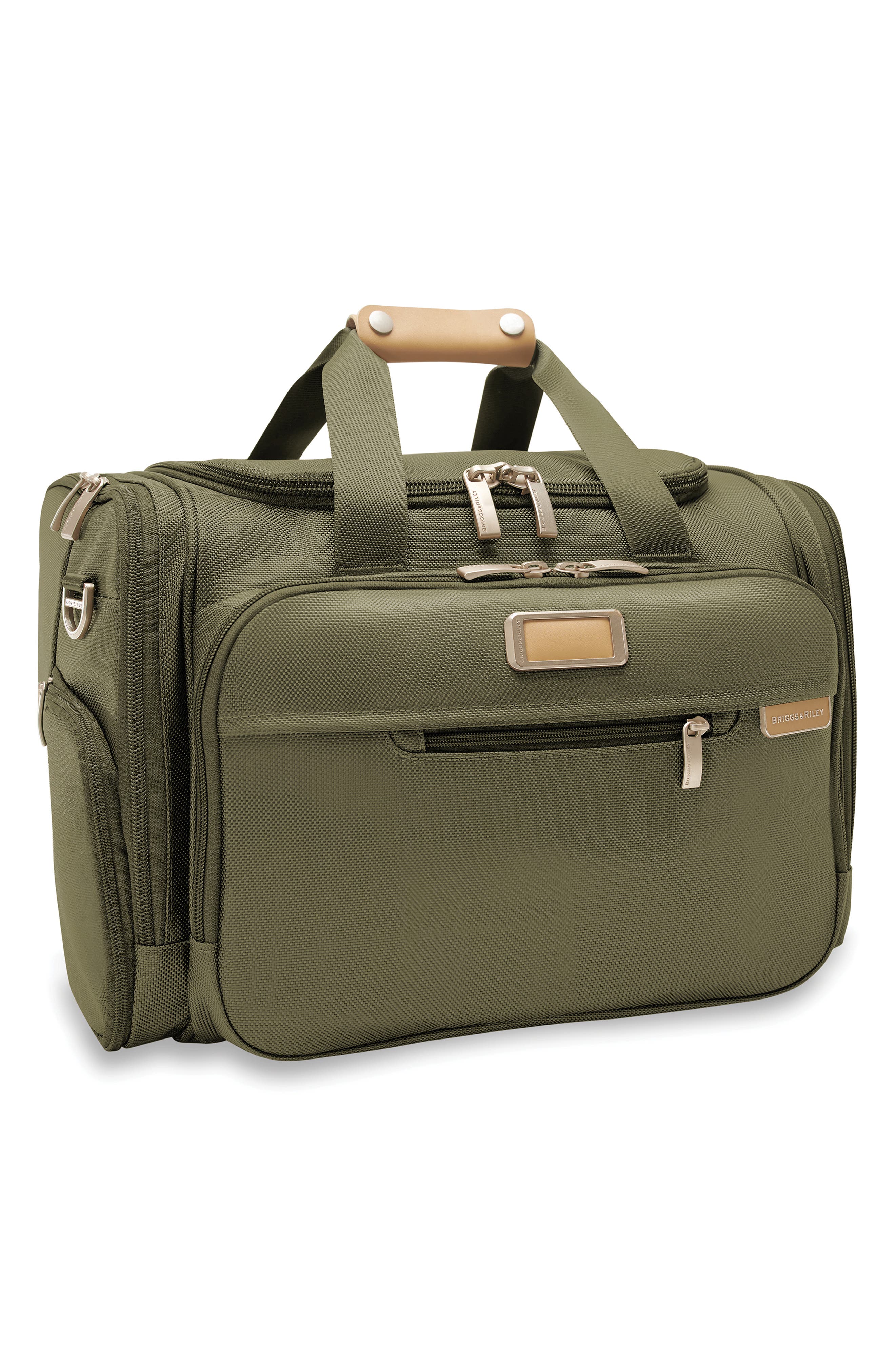 Briggs & Riley Baseline Underseat Duffle Bag, Alternate, color, Olive