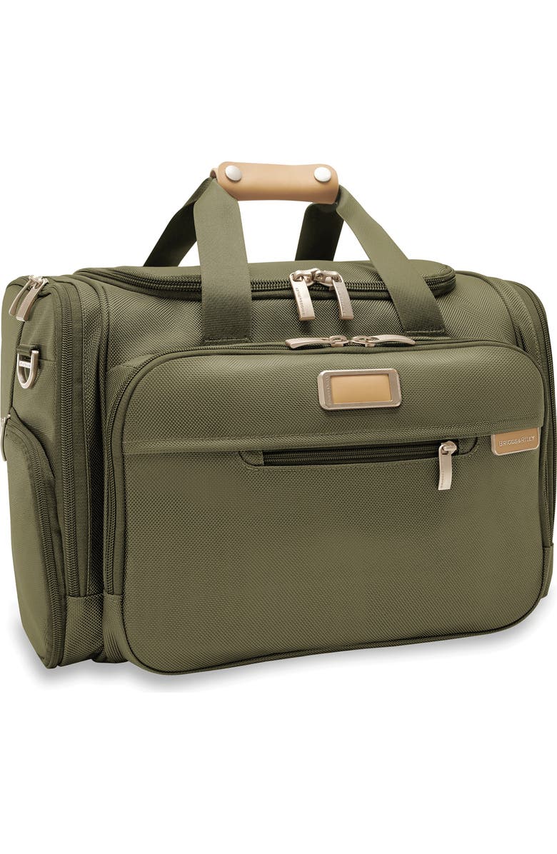 Briggs & Riley Baseline Underseat Duffle Bag, Alternate, color, Olive