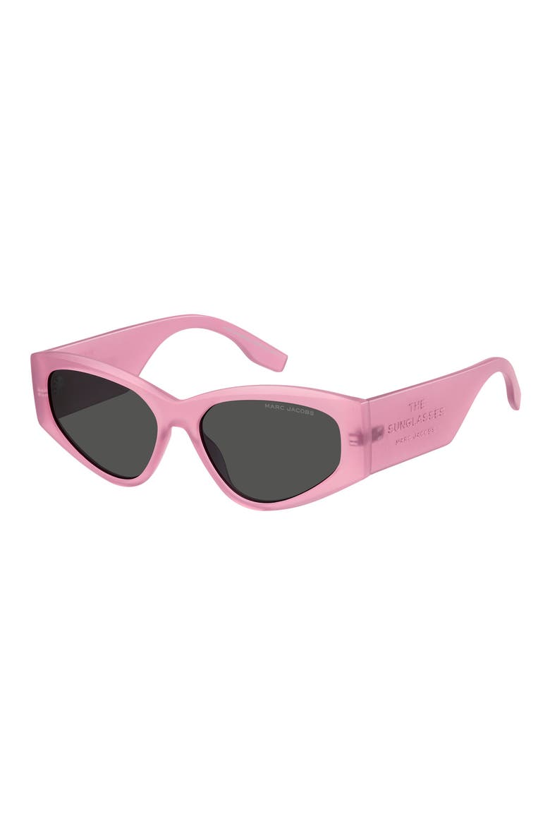 56mm Gradient Cat Eye Sunglasses, Alternate, color, 08KJ-IR