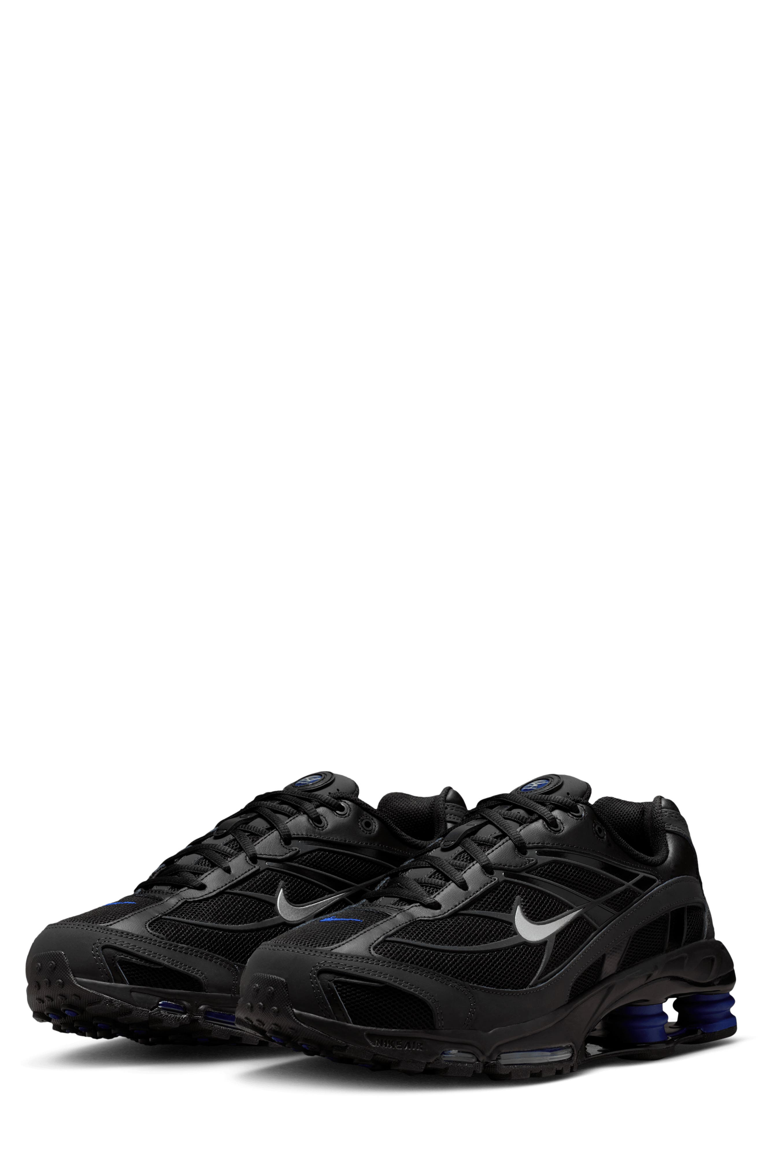 Nike Shox Ride 2 Sneaker, Main, color, Black/ Deep Royal Blue