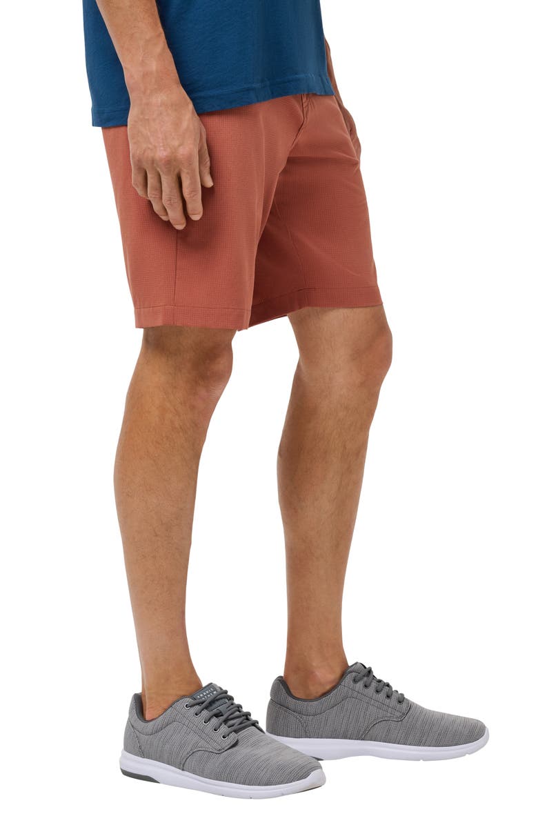 TravisMathew Step Dance Ripstop Shorts, Alternate, color, Maple