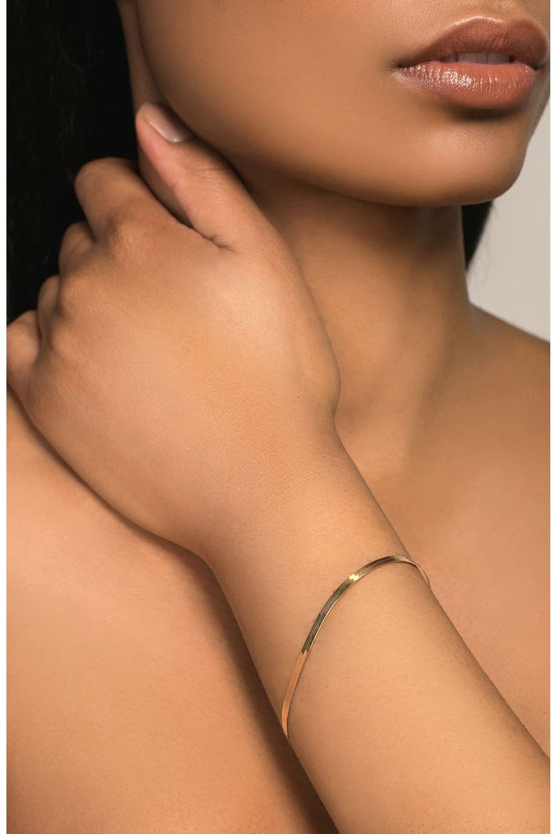Jewelry Liquid Gold Chain Bracelet, Alternate, color, YELLOW GOLD