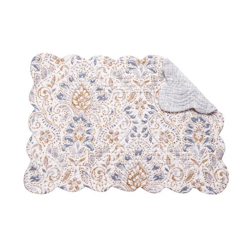 C & F Home C&f Home Selma Placemats Set Of 6, 13" X 19" In Yellow
