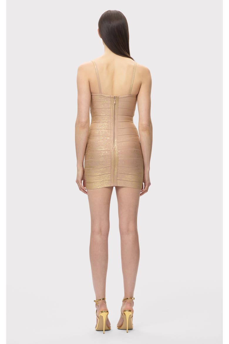 The Metallic After Party Dress, Alternate, color, GOLD FOIL