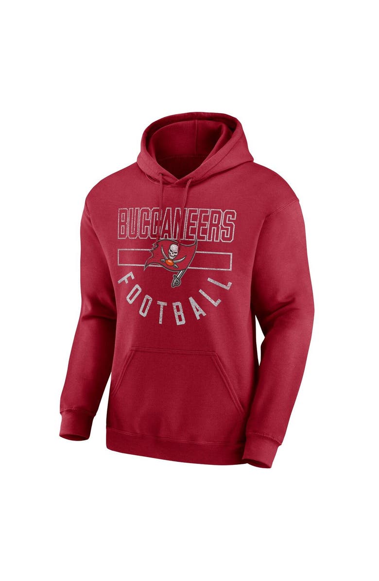 FANATICS Men's Fanatics Branded Red Tampa Bay Buccaneers Bubble Screen Pullover Hoodie, Alternate, color, 