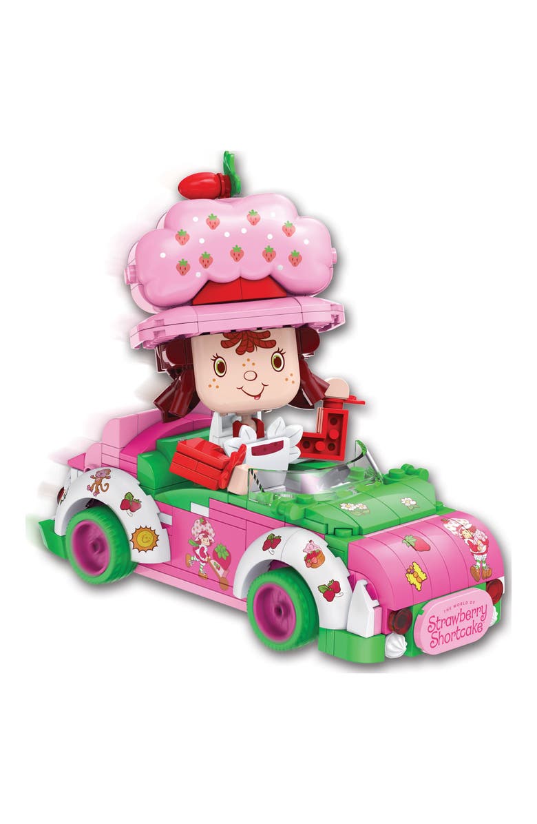 Brickcraft Strawberry Shortcake Berry Cruiser Building Set, Alternate, color, Pink