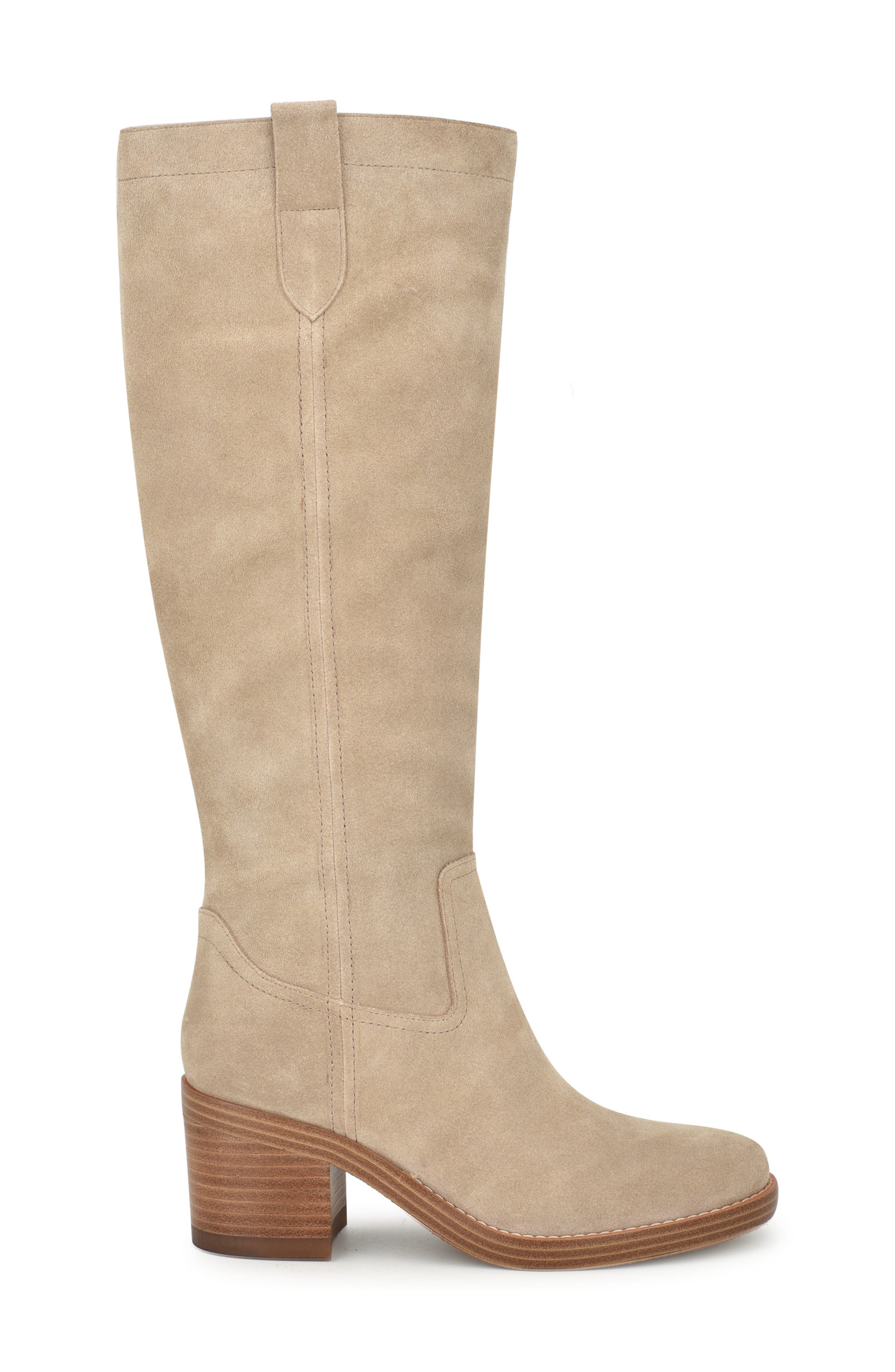 Hecee Knee High Boot, Alternate, color, MEDIUM NATURAL