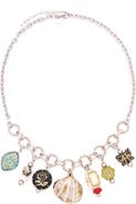 Petit Moments Crest Charm Necklace