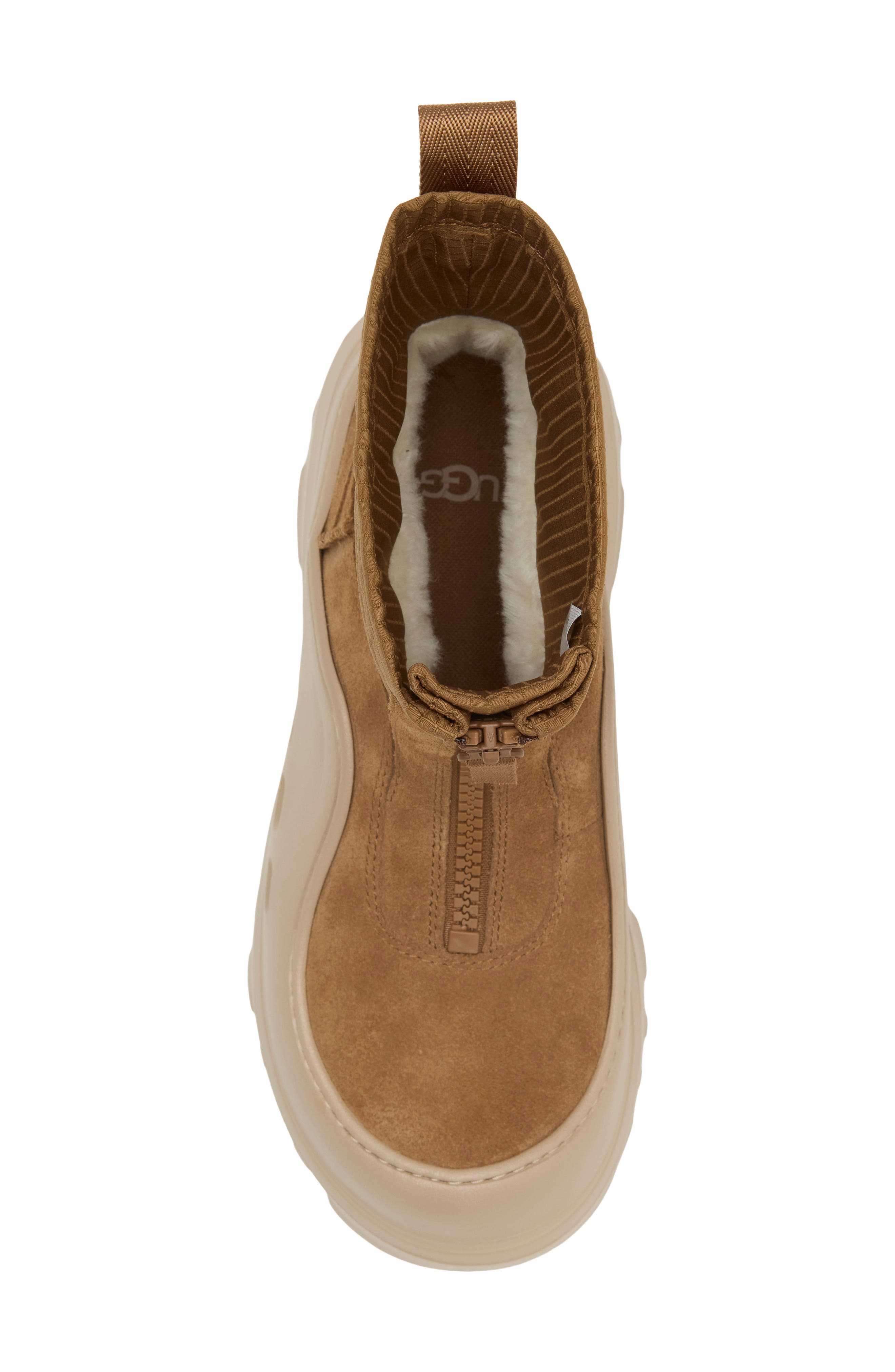 Peakmod Leather Boot, Alternate, color, CHESTNUT / MUSTARD SEED