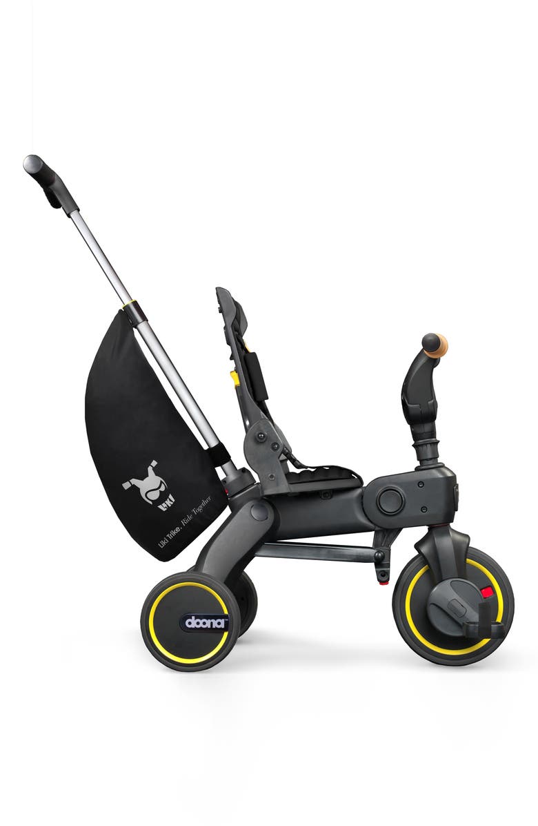Doona Liki Convertible Stroller Trike, Alternate, color, Nitro Black