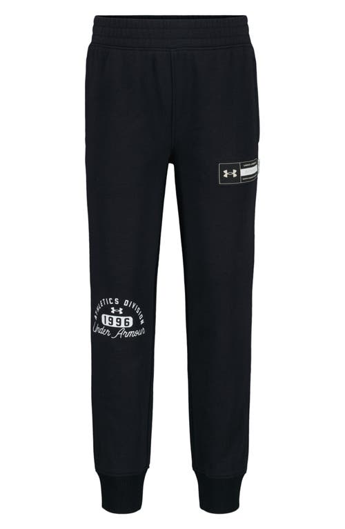 Under Armour Kids' Rival Varsity Joggers In Black