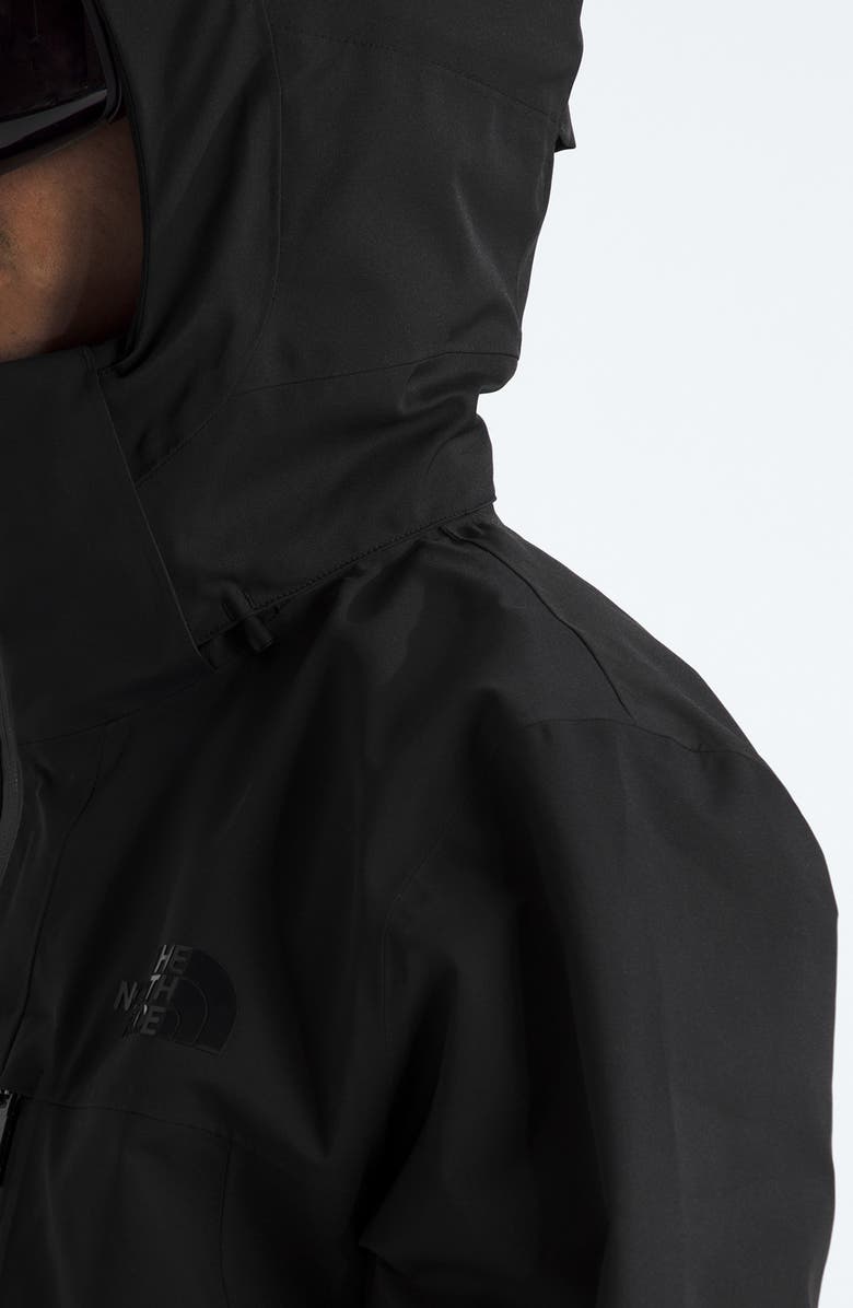 The North Face Chakal Waterproof Hooded Jacket, Alternate, color, Tnf Black/ Tnf Black