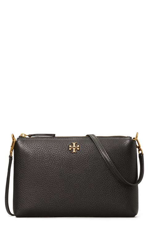 ショルダーバッグ・ポシェット TORY BURCH CROSSBODY BAGS T Monogram Denim Mini Miller Crossbody Bag: Women's Handbags