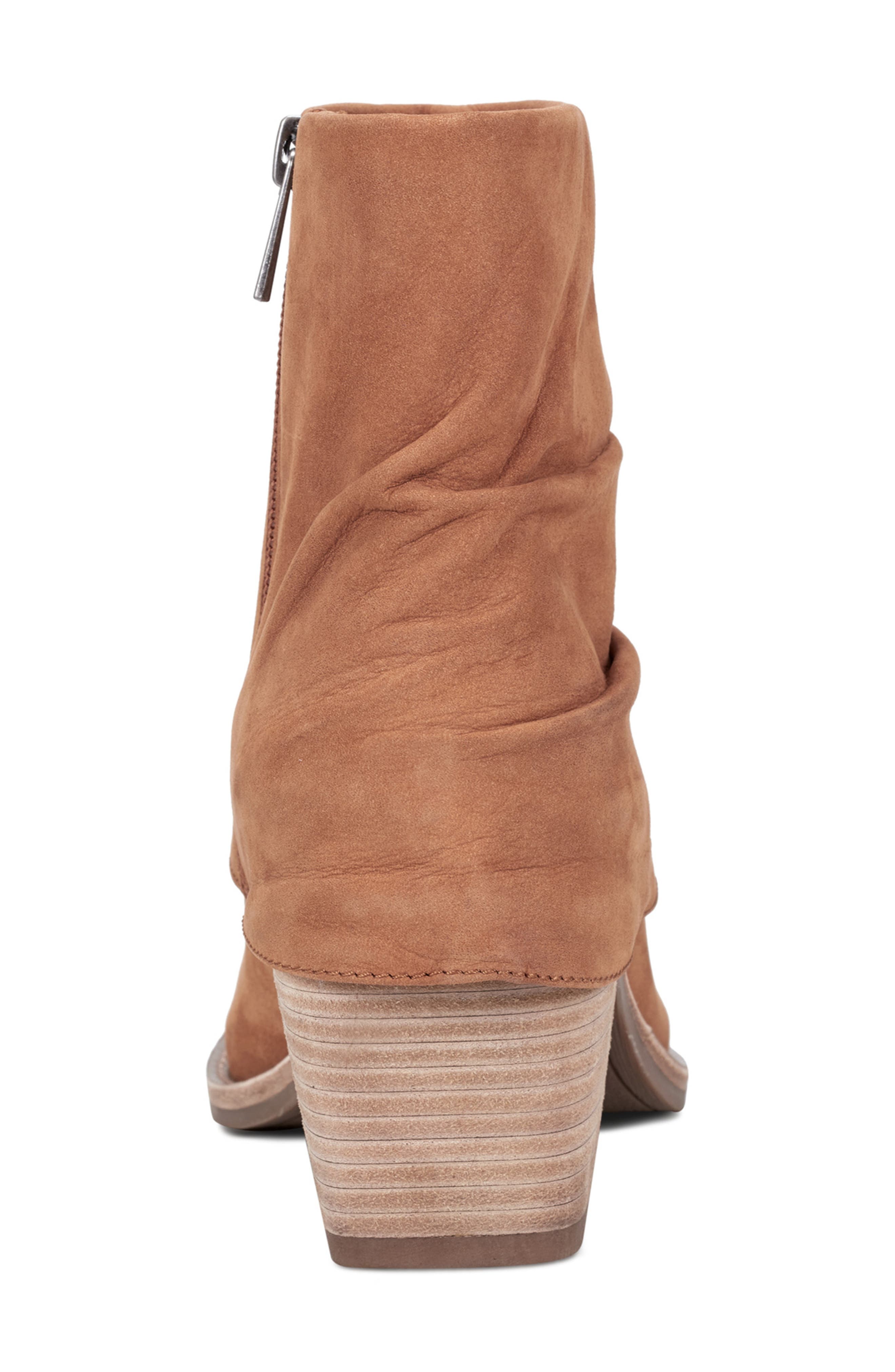 Earth<sup>®</sup> Savvy Ruched Bootie, Alternate, color, Brown