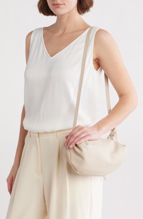 Bcbg Barrel Sling Bag In Soft Cream