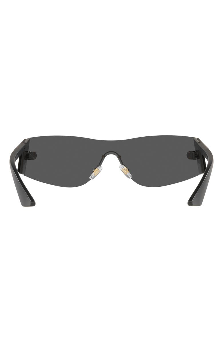 Versace 43mm Irregular Sunglasses, Alternate, color, Grey