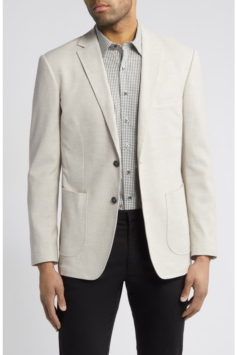 Chester Place Solid Sport Coat, Main, color, IVORY