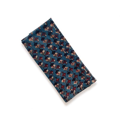 Ichcha Eco-friendly Cotton Dinner Napkins In Blue