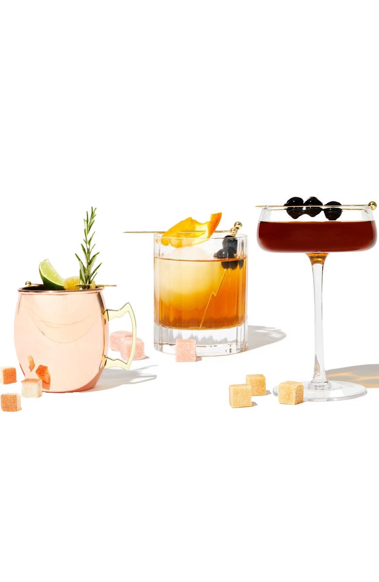 Teaspressa 18-Piece Luxe Spirits Instant Cocktail Sugar Cube Set, Alternate, color,