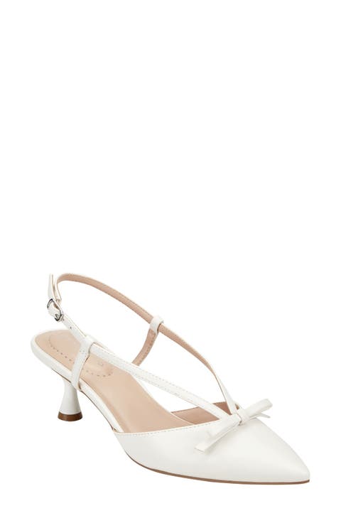 Macruz Bow Slingback Pump (Women)