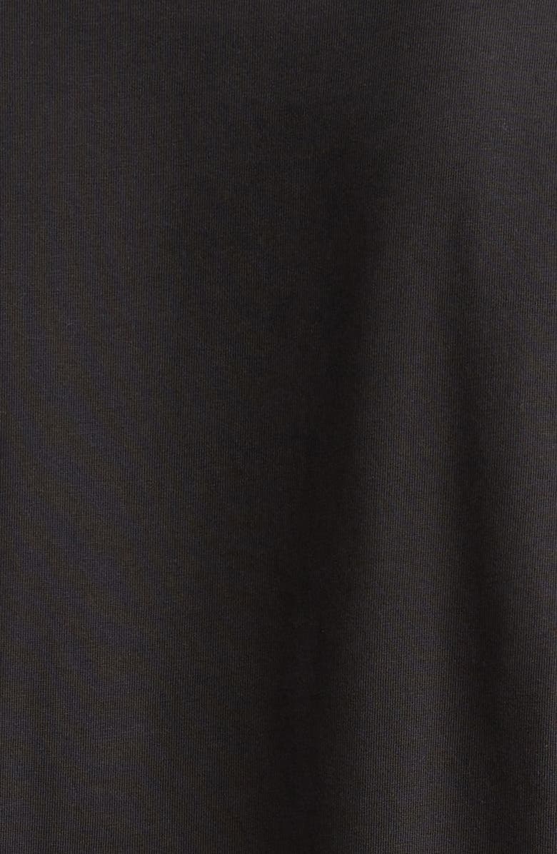 Moncler Logo Cotton T-Shirt, Alternate, color, Black