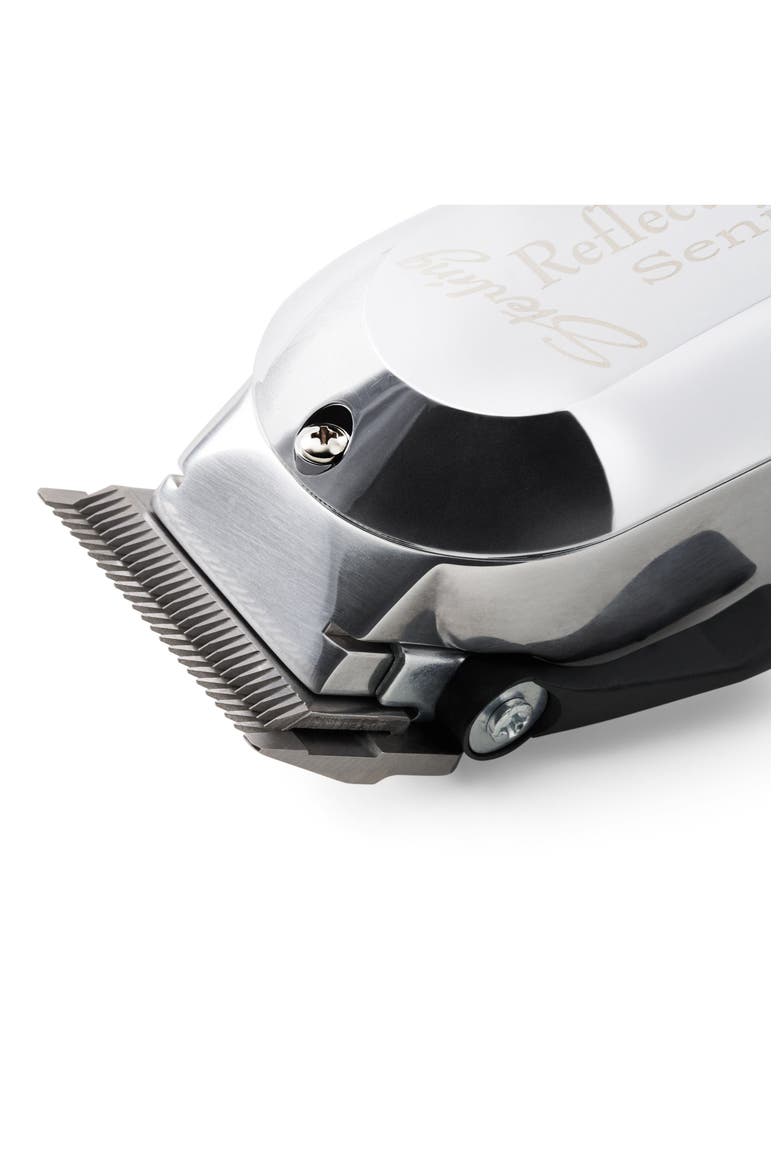 Reflections Senior Clipper V9000 Motor Adjustable Taper Lever Metal Housing, Alternate, color, Metallic Silver