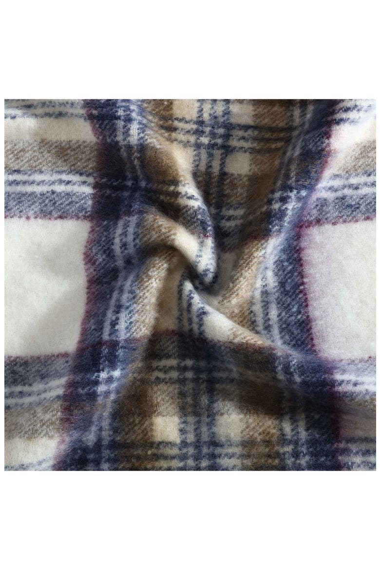 Plaid Reversible Throw Blanket, Alternate, color, NO COLOR