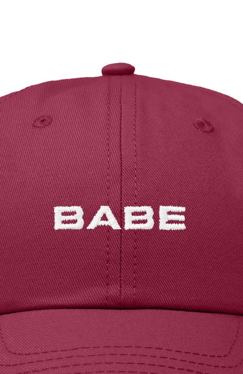 DALIX DALIX BABE EMBROIDERED CAP