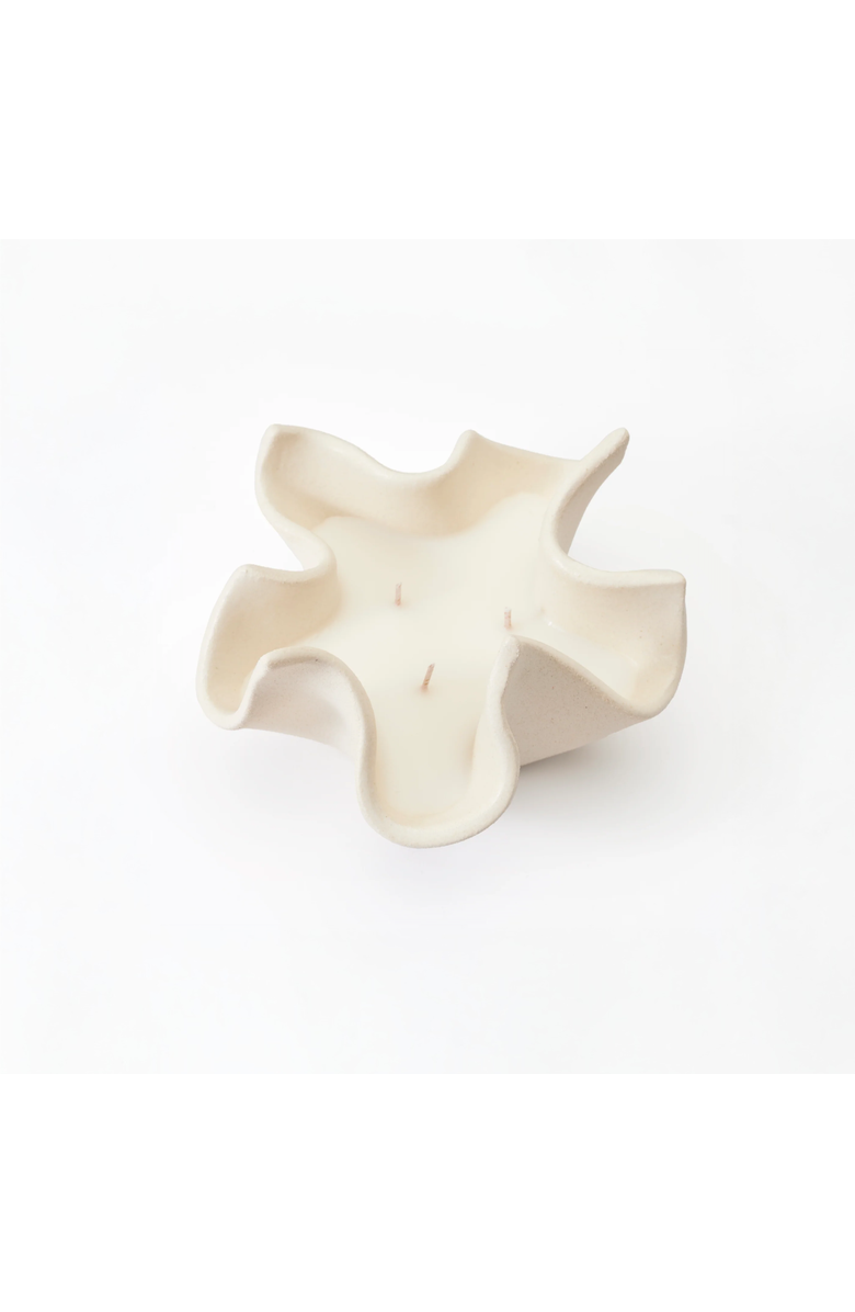 Dumae Joy Candle, Main, color, Raw Blanc