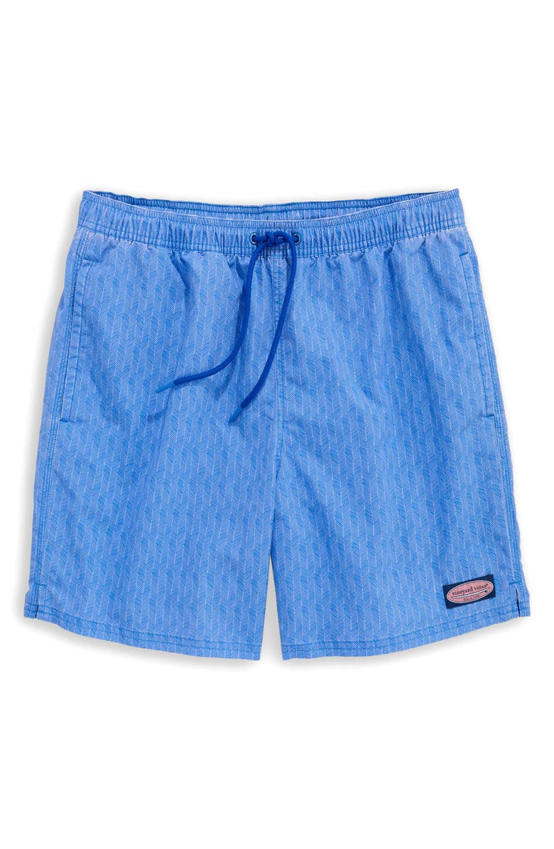 vineyard vines 6-Inch Island Swim Trunks, Alternate, color, Tide Blue