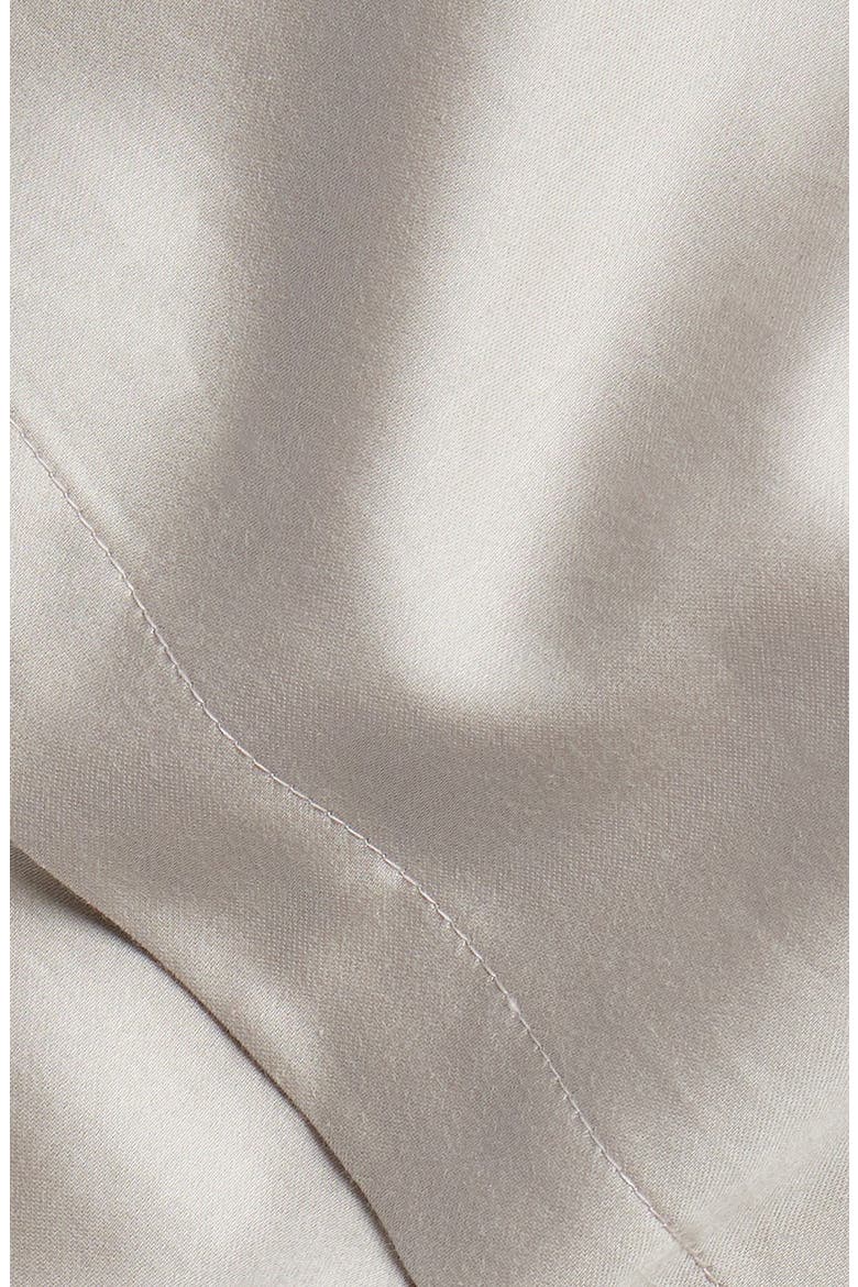 Set of 2 Sateen Pillowcases, Alternate, color, BONE