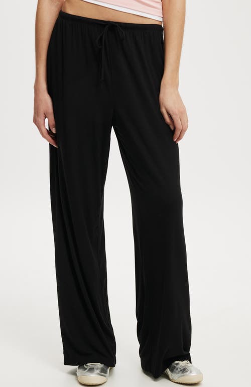Cotton On Blair Wide Leg Pant In Black
